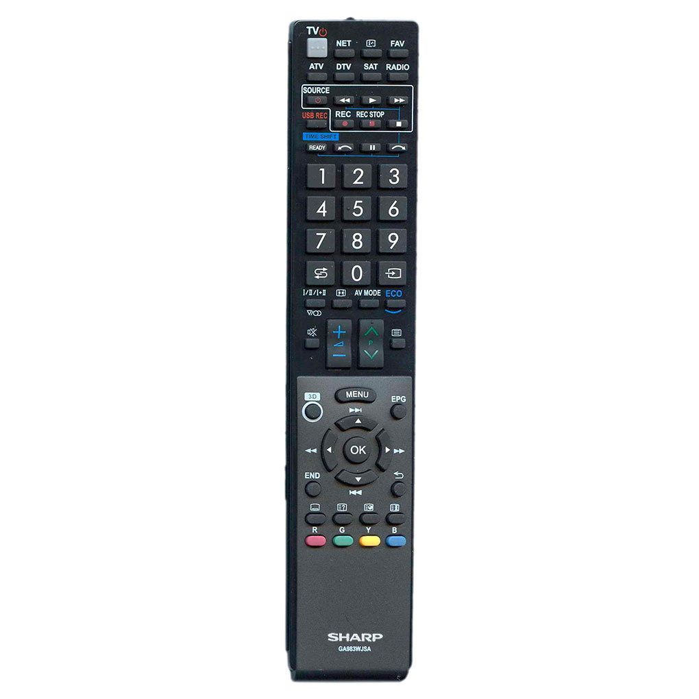 Оригинальный пульт для Sharp GA983WJSA Оригинальный пульт для Sharp GA983WJSA