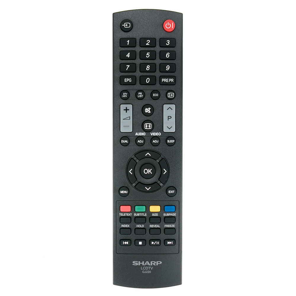 Оригинальный пульт для Sharp GJ220= 9JR9800000005 Оригинальный пульт для Sharp GJ220= 9JR9800000005