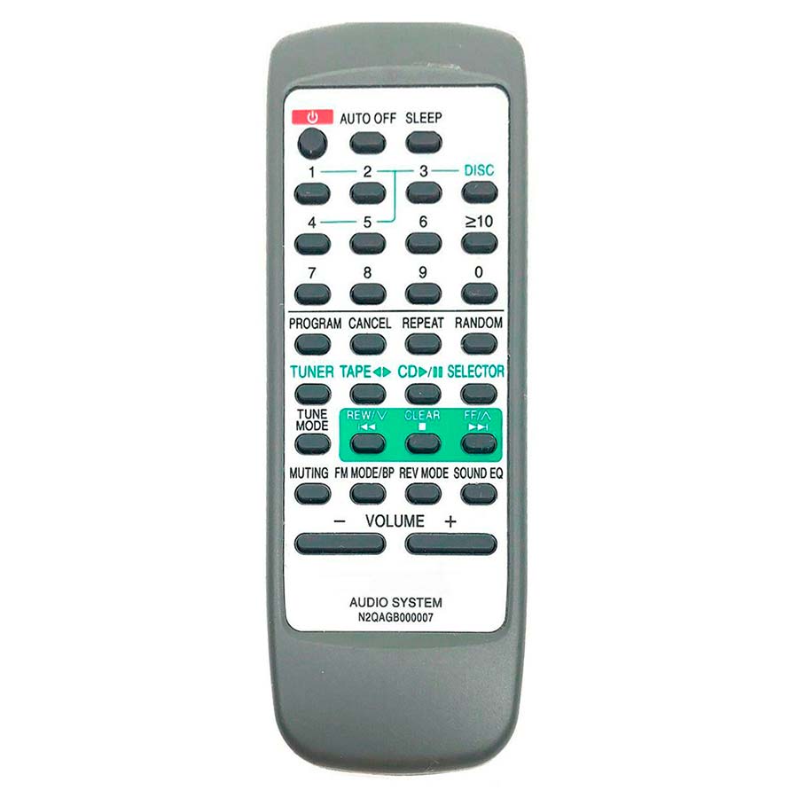Пульт для Panasonic N2QAGB000007 Пульт для Panasonic N2QAGB000007