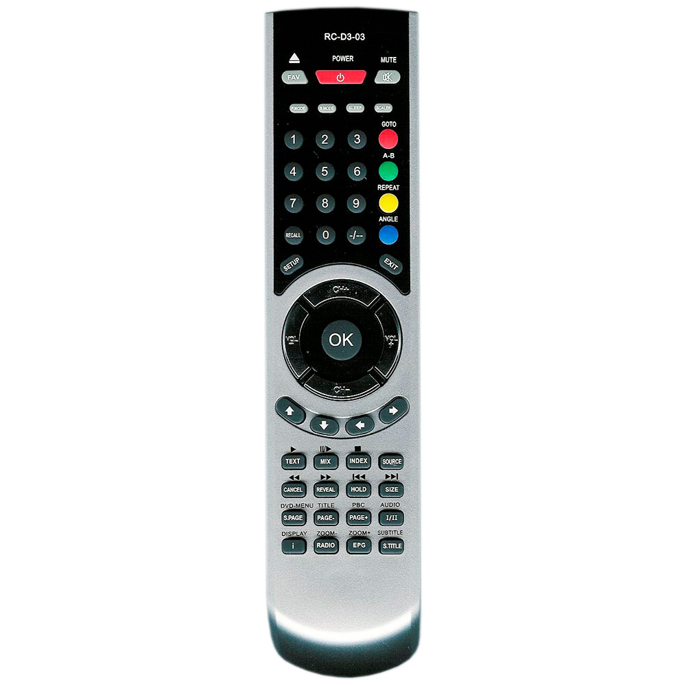 Оригинальный пульт для TEVION RC-D3-03 Оригинальный пульт для TEVION RC-D3-03