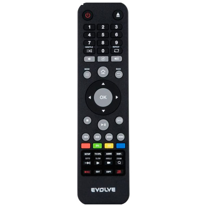 Оригинальный пульт для EVOLVE Infinity, Dualcorder, Digicorder Оригинальный пульт для EVOLVE Infinity, Dualcorder, Digicorder