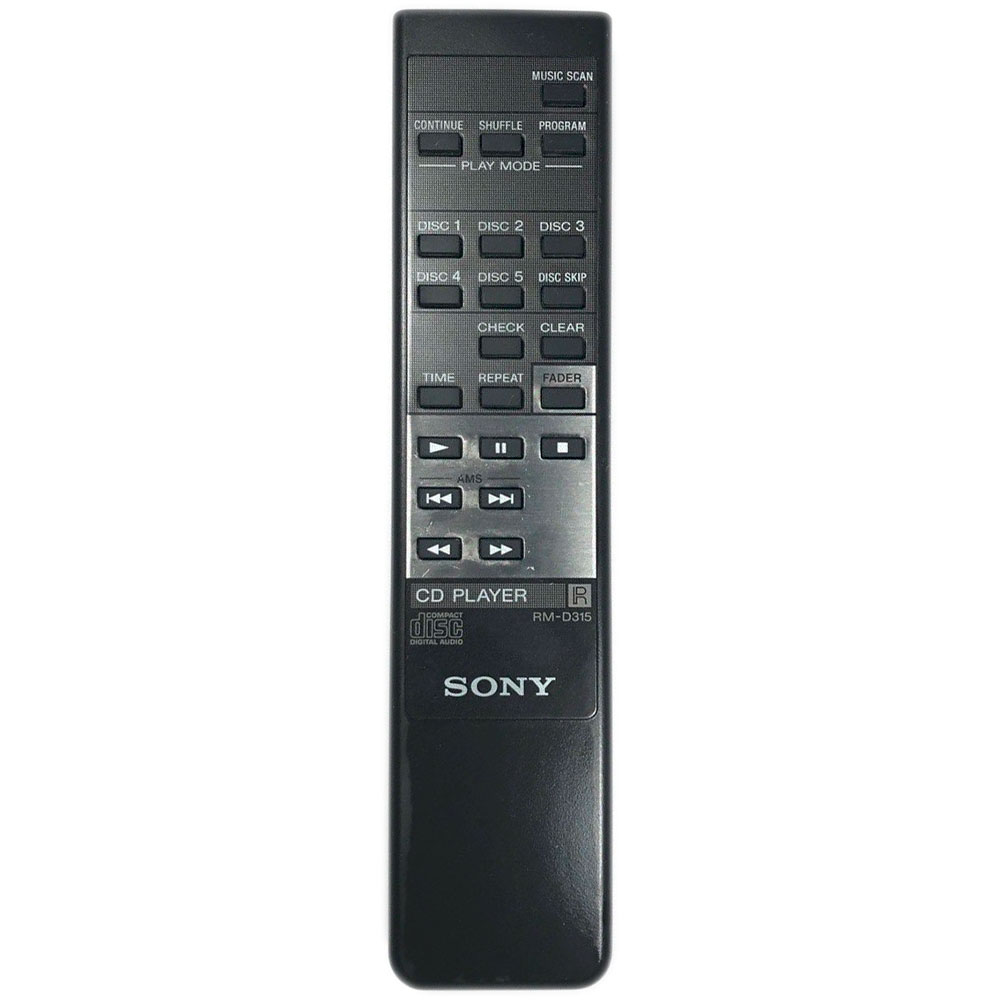 Пульт для Sony RM-D315 (фото пульта) Пульт для Sony RM-D315 (фото пульта)