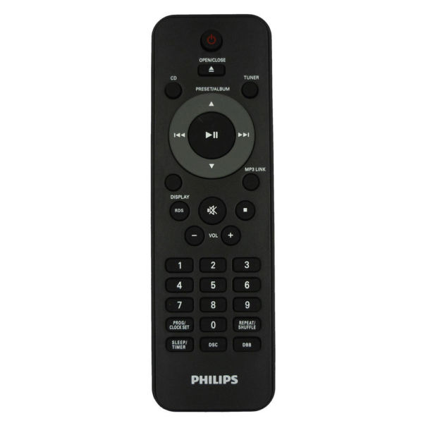 Пульт для Philips MCM233/12 (фото пульта) Пульт для Philips MCM233/12 (фото пульта)
