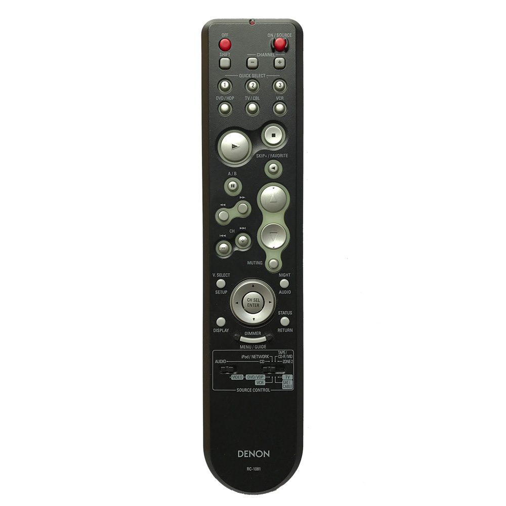 Пульт для DENON RC-1081 (фото пульта) Пульт для DENON RC-1081 (фото пульта)