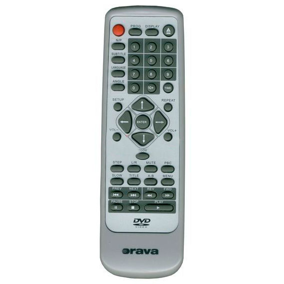Пульт для Orava DVD503, DVD509, DVD550, DVD551 Пульт для Orava DVD503, DVD509, DVD550, DVD551
