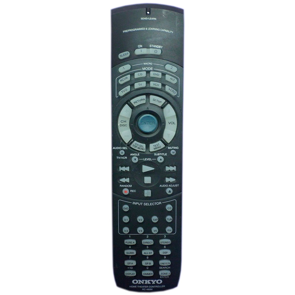 Пульт для ONKYO RC-480M (фото пульта) Пульт для ONKYO RC-480M (фото пульта)