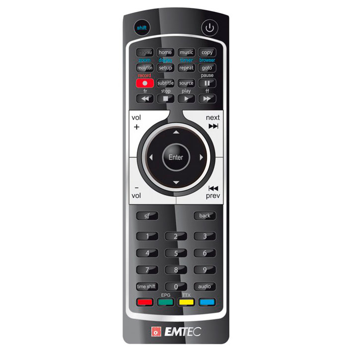 Пульт для Emtec movie cube Q800, S120H Пульт для Emtec movie cube Q800, S120H