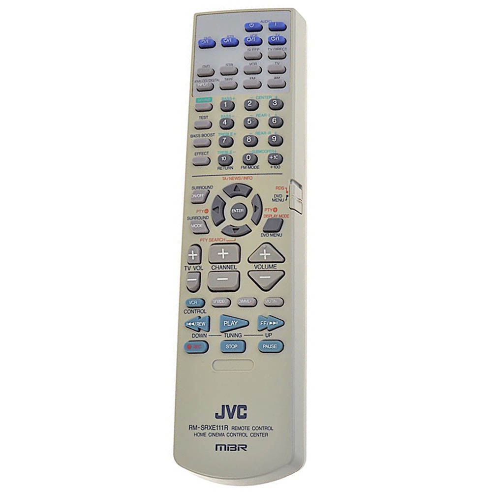 Пульт для JVC RM-SRXE111R (фото пульта) Пульт для JVC RM-SRXE111R (фото пульта)