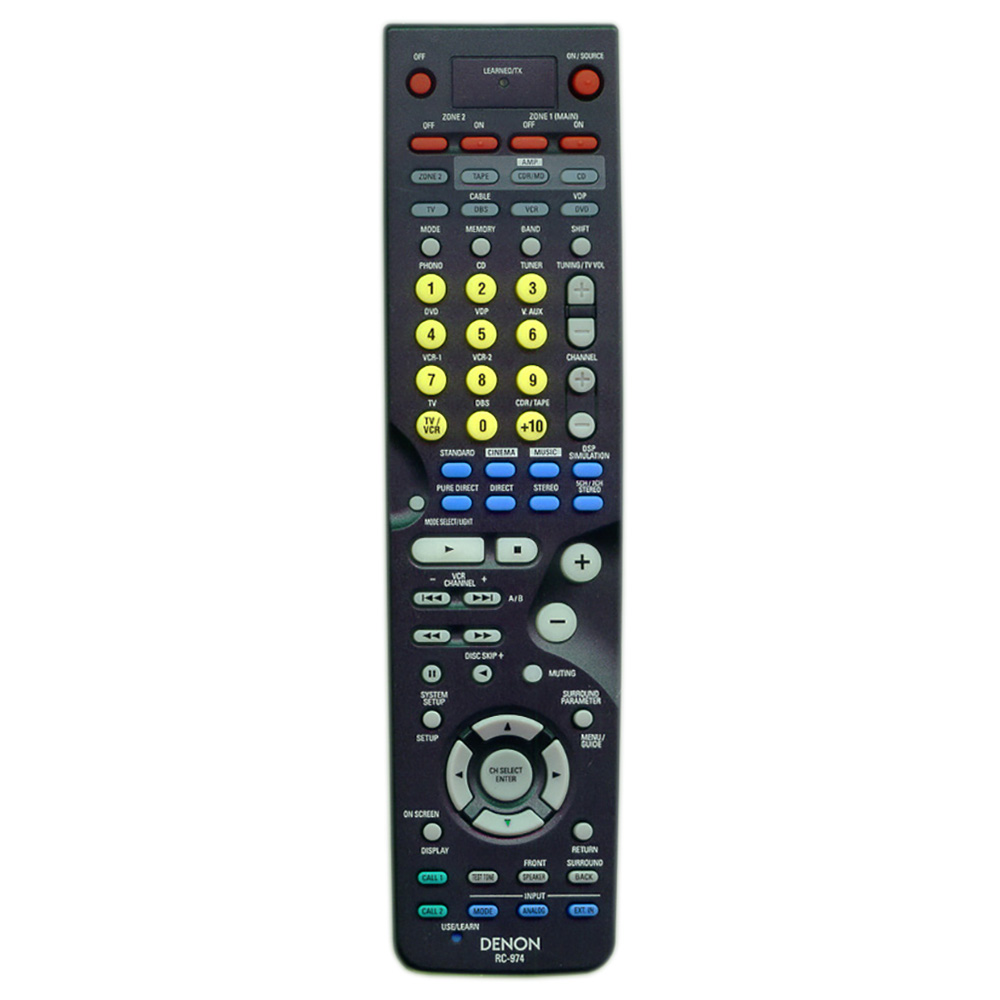 Пульт для Denon RC-974 (фото пульта) Пульт для Denon RC-974 (фото пульта)