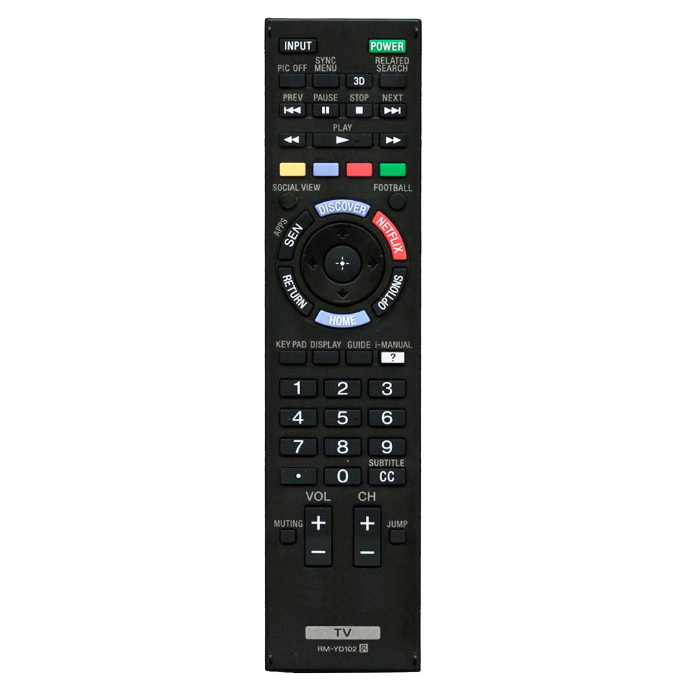 Пульт для Sony RM-YD102 NETFLIX Пульт для Sony RM-YD102 NETFLIX