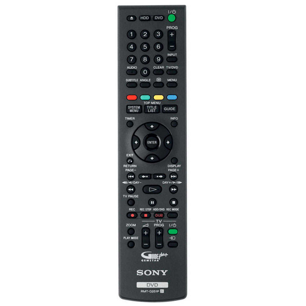Оригинальный пульт для Sony RMT-D251P Оригинальный пульт для Sony RMT-D251P