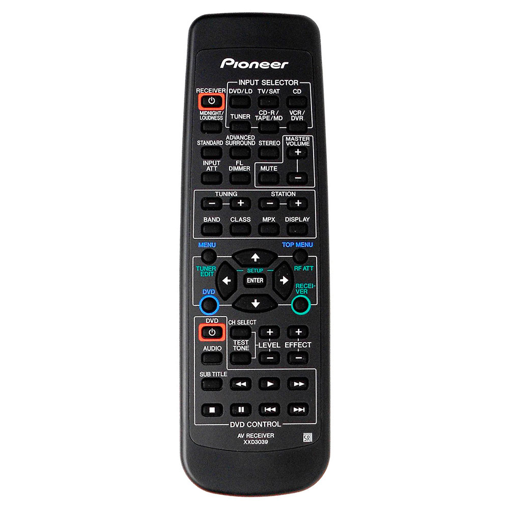 Пульт для Pioneer XXD3039 Пульт для Pioneer XXD3039