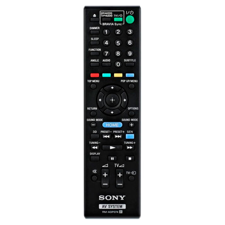 Оригинальный пульт для Sony RM-ADP074 Оригинальный пульт для Sony RM-ADP074