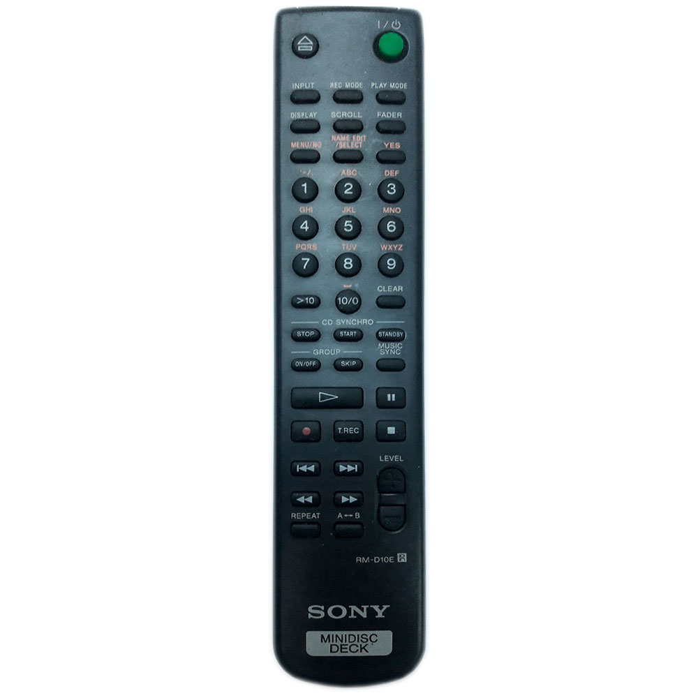 Пульт для Sony RM-D10E (фото пульта) Пульт для Sony RM-D10E (фото пульта)