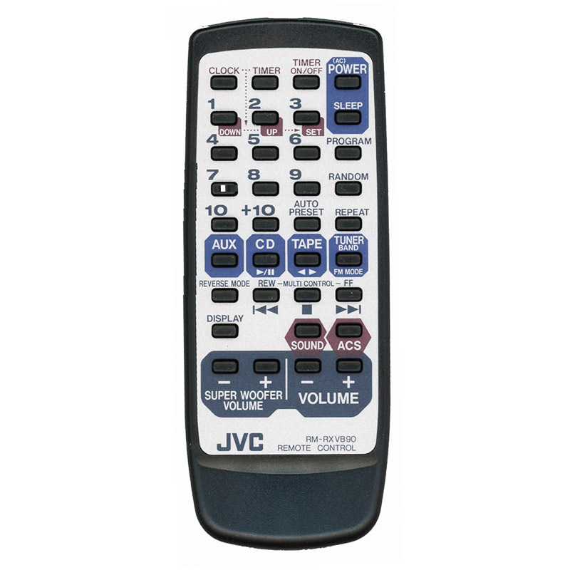 Пульт для JVC RM-RXVB90 (фото пульта) Пульт для JVC RM-RXVB90 (фото пульта)