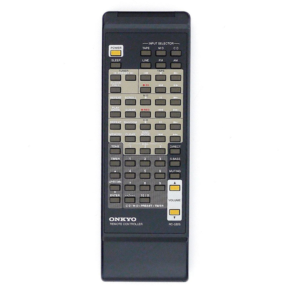 Пульт для Onkyo RC-332S (фото пульта) Пульт для Onkyo RC-332S (фото пульта)