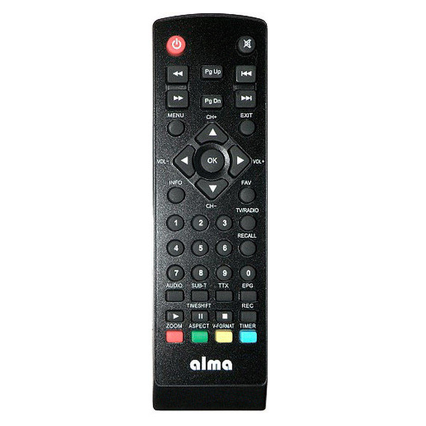 Пульт для Alma 2650 T2 HD (фото пульта) Пульт для Alma 2650 T2 HD (фото пульта)