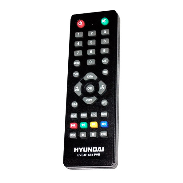 Пульт для Hyundai DVB4H531PVR (фото пульта) Пульт для Hyundai DVB4H531PVR (фото пульта)