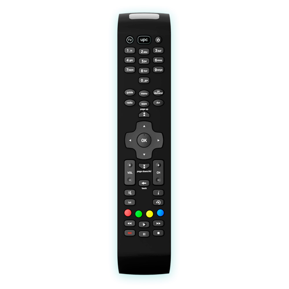 Пульт для UPC Philips K-B3000HDCO (фото пульта) Пульт для UPC Philips K-B3000HDCO (фото пульта)