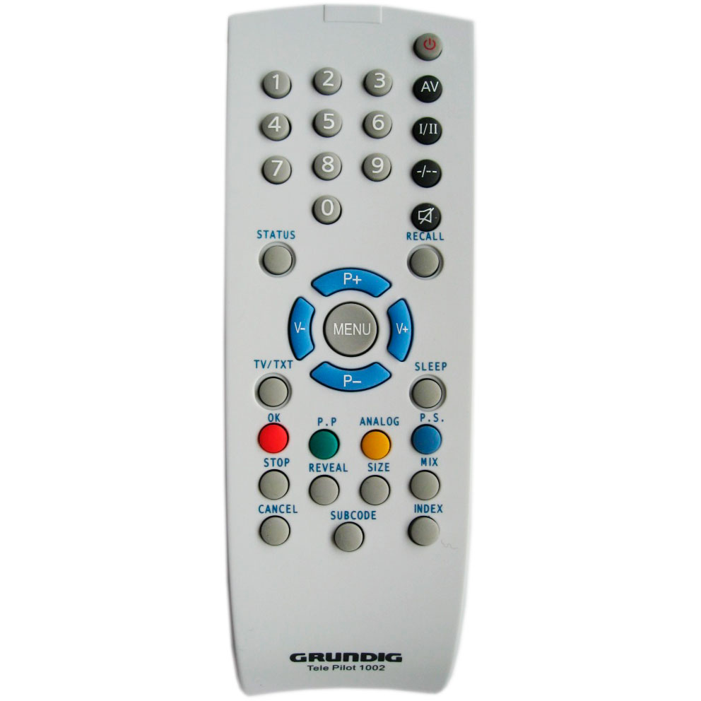 Оригинальный пульт для Grundig TP1002 Оригинальный пульт для Grundig TP1002
