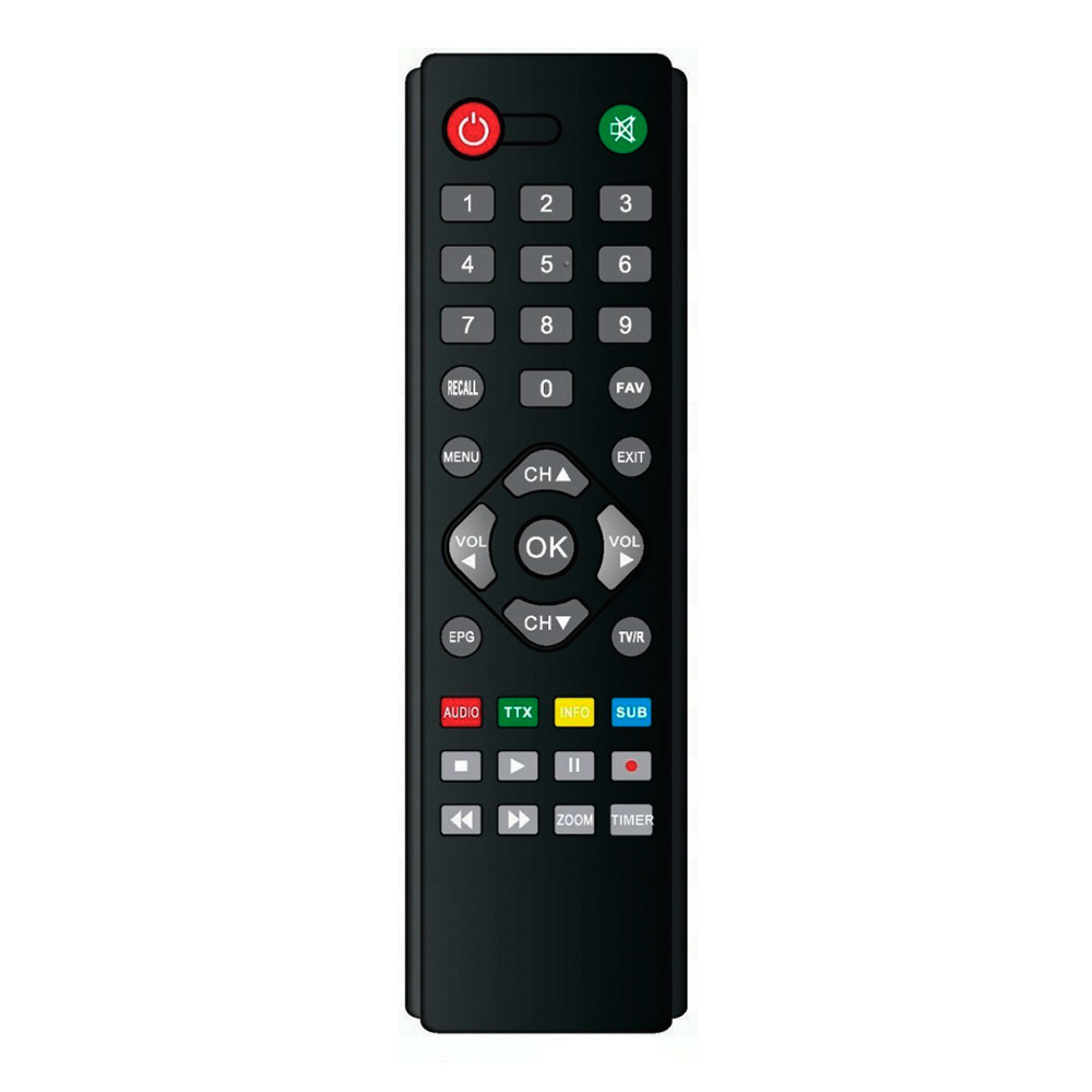 Пульт для TechniSat TerraBox T2 HD (фото пульта) Пульт для TechniSat TerraBox T2 HD (фото пульта)
