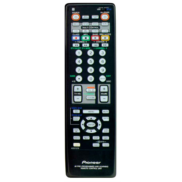Пульт для Pioneer AXD7127 (фото пульта) Пульт для Pioneer AXD7127 (фото пульта)