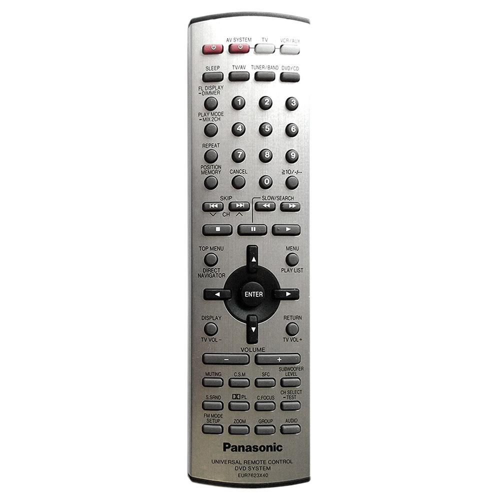 Пульт для Panasonic EUR7623X40 Пульт для Panasonic EUR7623X40