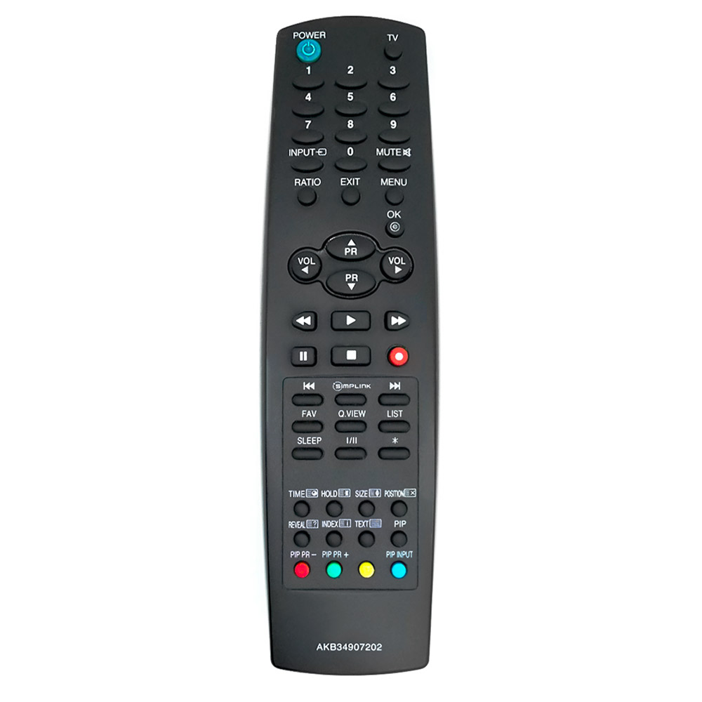 Пульт для LG AKB34907202 (фото пульта) Пульт для LG AKB34907202 (фото пульта)