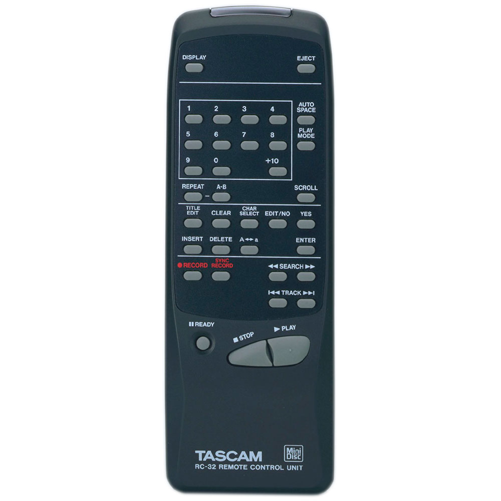 Пульт для Tascam RC-32 (фото пульта) Пульт для Tascam RC-32 (фото пульта)