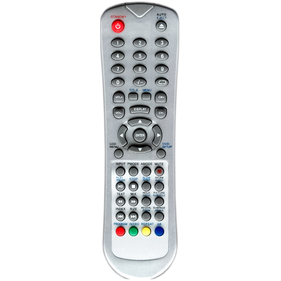 Пульт для MTLogic TF-DVD2318 (фото пульта) Пульт для MTLogic TF-DVD2318 (фото пульта)