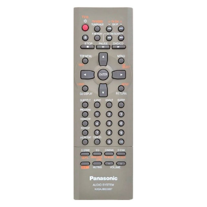 Пульт для PANASONIC N2QAJB000057 (SA-DM3) Пульт для PANASONIC N2QAJB000057 (SA-DM3)