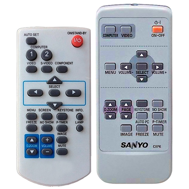 Пульт для Sanyo CXPK PLC-SW30 (фото пульта) Пульт для Sanyo CXPK PLC-SW30 (фото пульта)