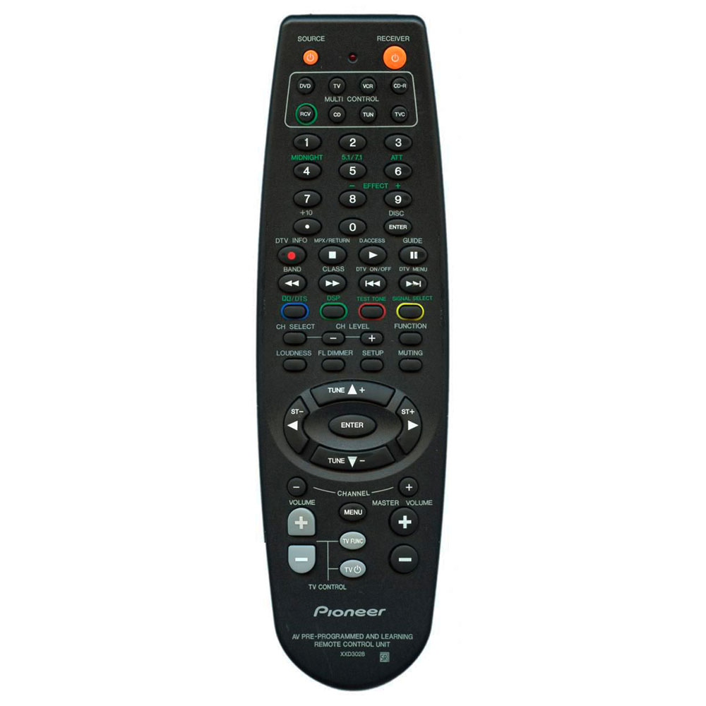 Пульт для Pioneer XXD3028 (фото пульта) Пульт для Pioneer XXD3028 (фото пульта)