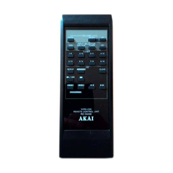 Пульт для Akai RC-S459 (фото пульта) Пульт для Akai RC-S459 (фото пульта)