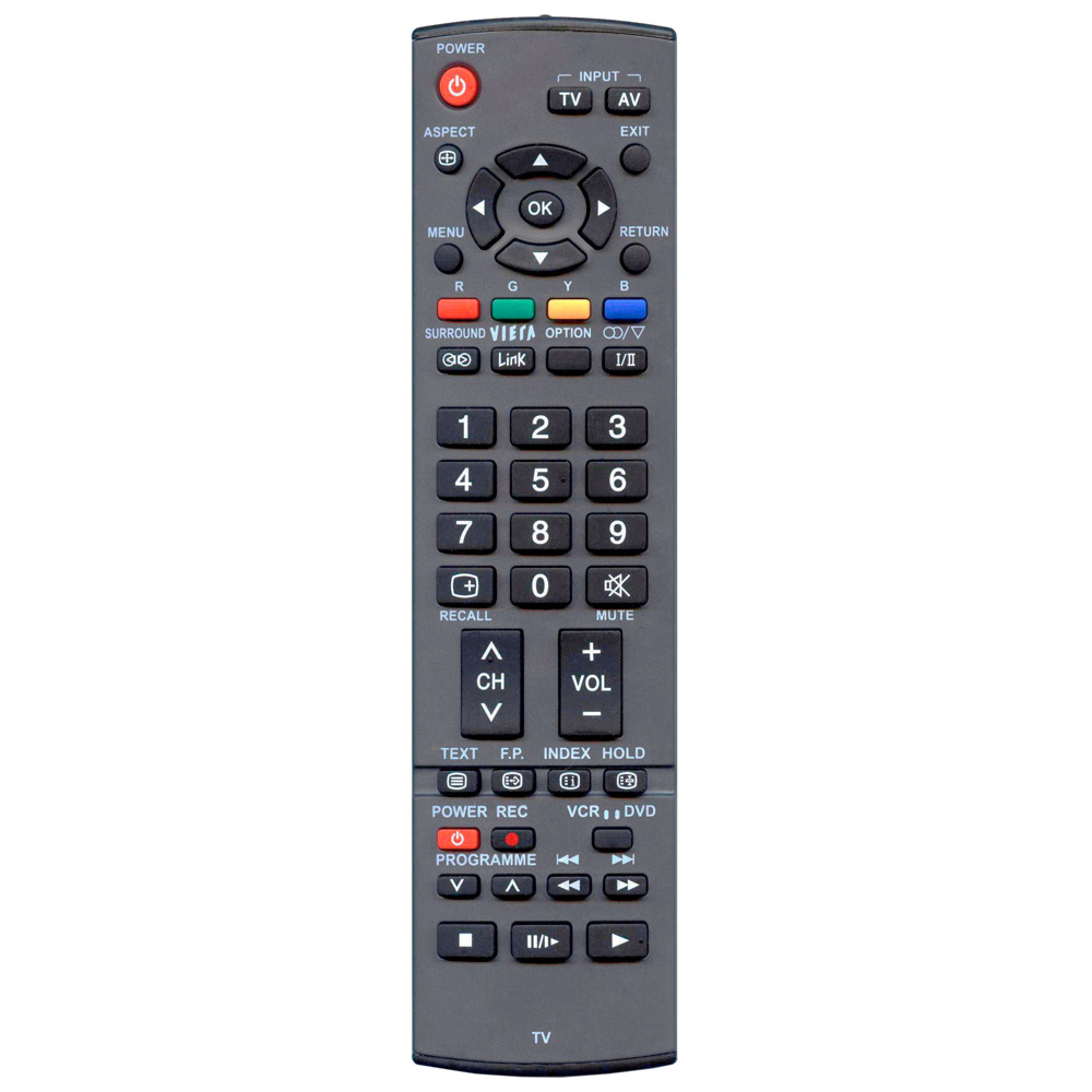 Пульт для Panasonic EUR7651140 (фото пульта) Пульт для Panasonic EUR7651140 (фото пульта)