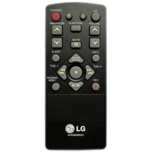 Оригинальный пульт для LG AKB36086221 (фото пульта)