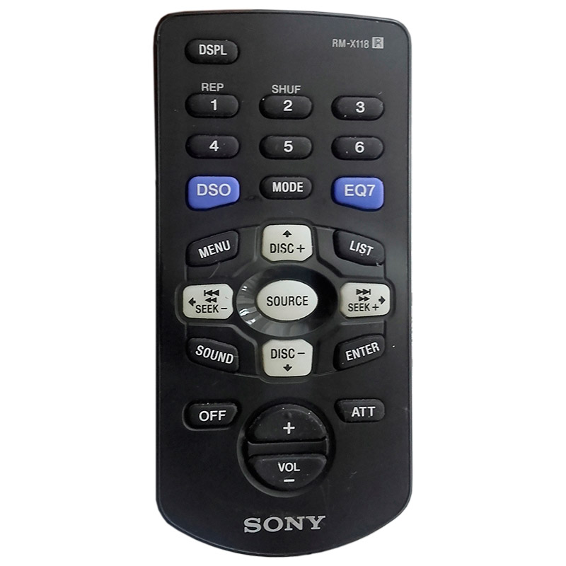 Оригинальный пульт для Sony RM-X118 Оригинальный пульт для Sony RM-X118