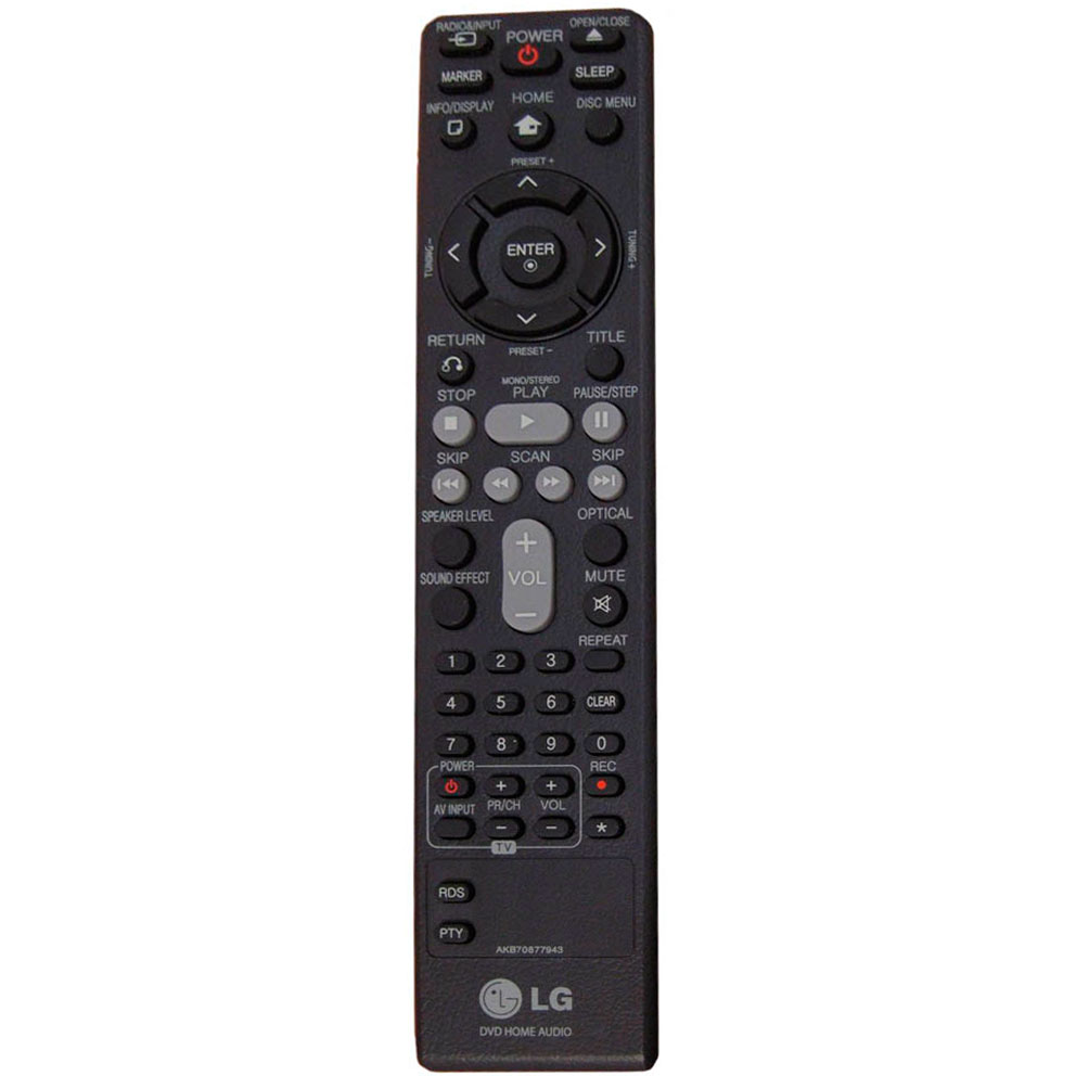 Оригинальный пульт для LG AKB70877943 (фото пульта) Оригинальный пульт для LG AKB70877943 (фото пульта)