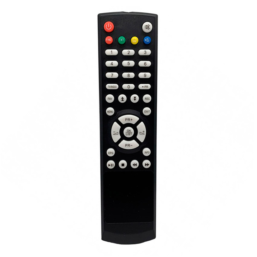 Пульт для Zircon T3000HD Plustelka (фото пульта) Пульт для Zircon T3000HD Plustelka (фото пульта)