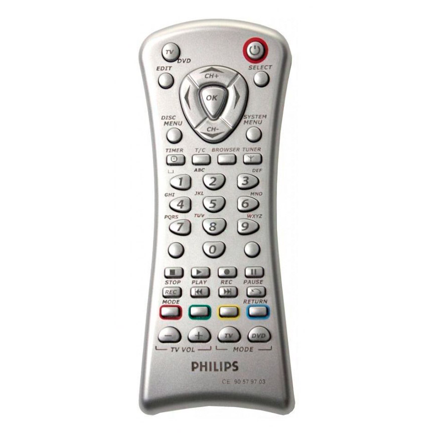 Оригинальный пульт для Philips CE90579703 (фото пульта) Оригинальный пульт для Philips CE90579703 (фото пульта)