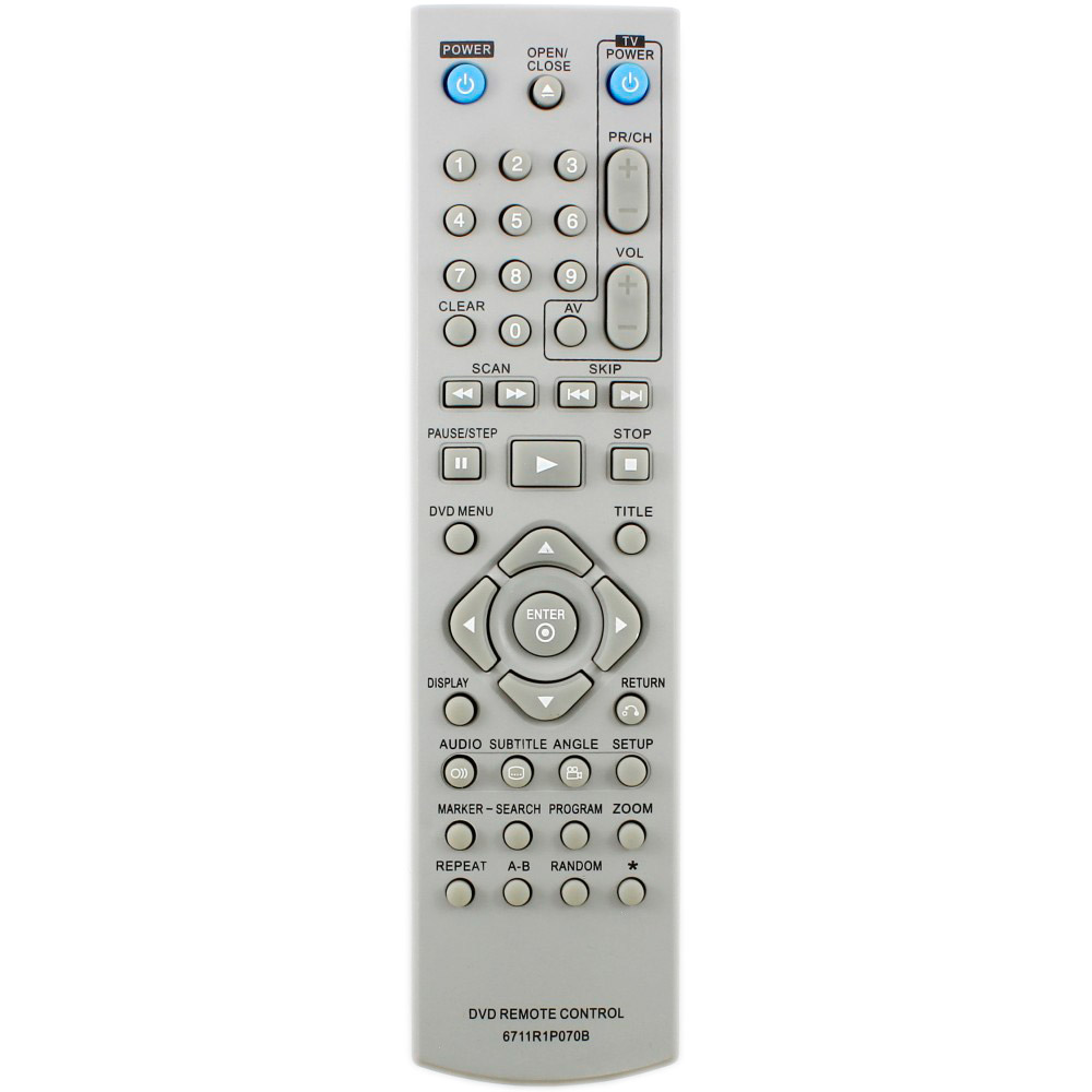 Оригинальный пульт для LG 6711R1P070B (фото пульта) Оригинальный пульт для LG 6711R1P070B (фото пульта)