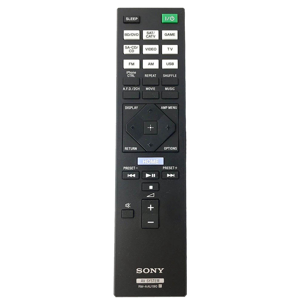 Пульт для Sony RM-AAU190 (фото пульта) Пульт для Sony RM-AAU190 (фото пульта)