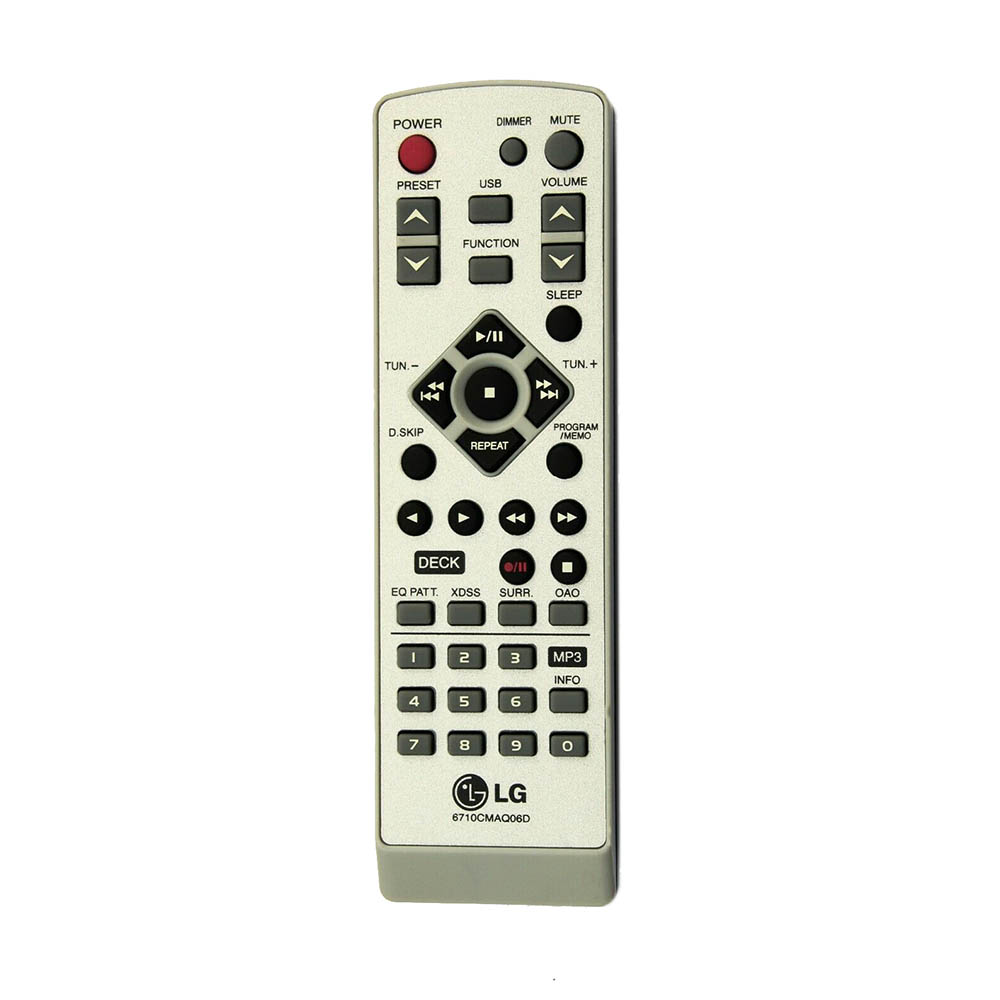 Пульт для LG 6710CMAQ06D (фото пульта) Пульт для LG 6710CMAQ06D (фото пульта)