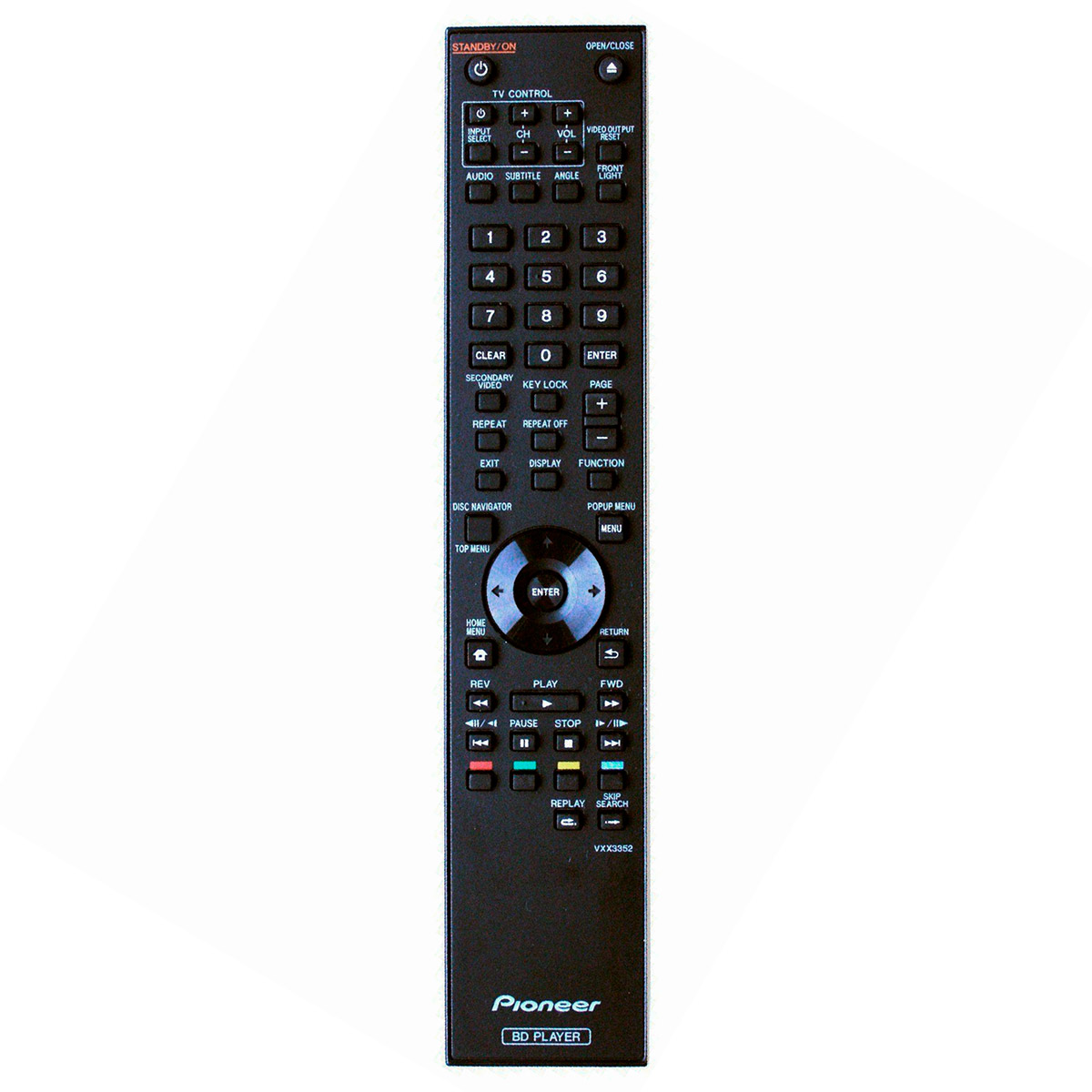 Оригинальный пульт для Pioneer VXX3352 (фото пульта) Оригинальный пульт для Pioneer VXX3352 (фото пульта)