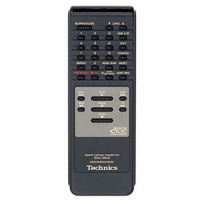 Пульт для Technics EURZK011D002 (фото пульта) Пульт для Technics EURZK011D002 (фото пульта)
