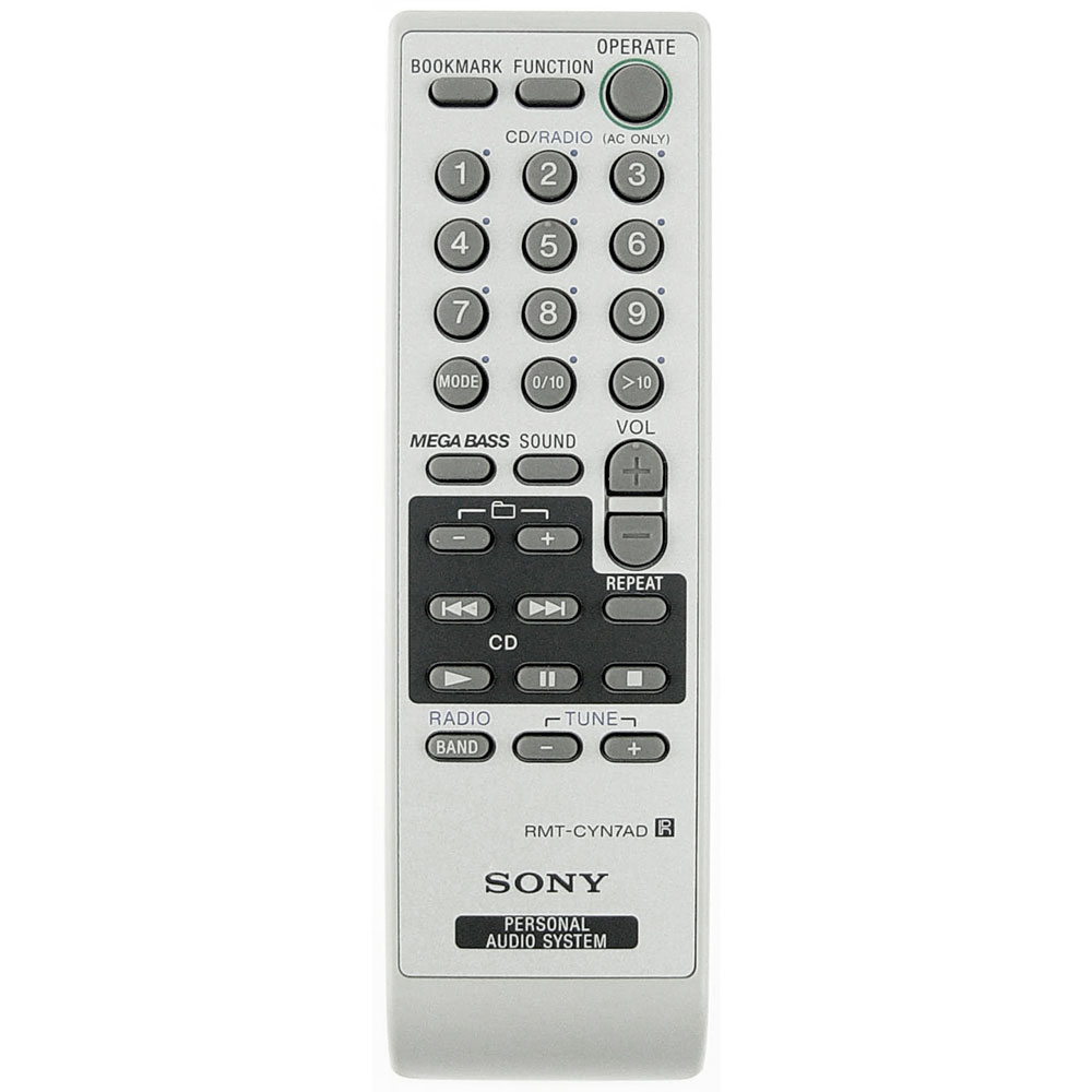 Пульт для Sony RMT-CYN7AD (фото пульта) Пульт для Sony RMT-CYN7AD (фото пульта)