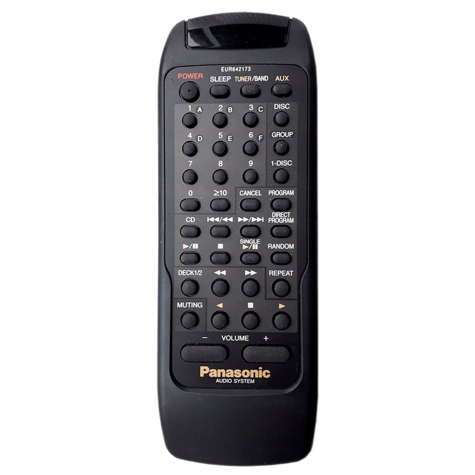 Пульт для Panasonic EUR642173 (фото пульта) Пульт для Panasonic EUR642173 (фото пульта)