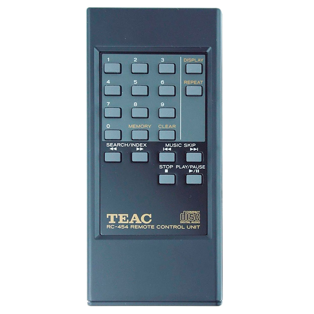Пульт для Teac RC-454 (фото пульта) Пульт для Teac RC-454 (фото пульта)