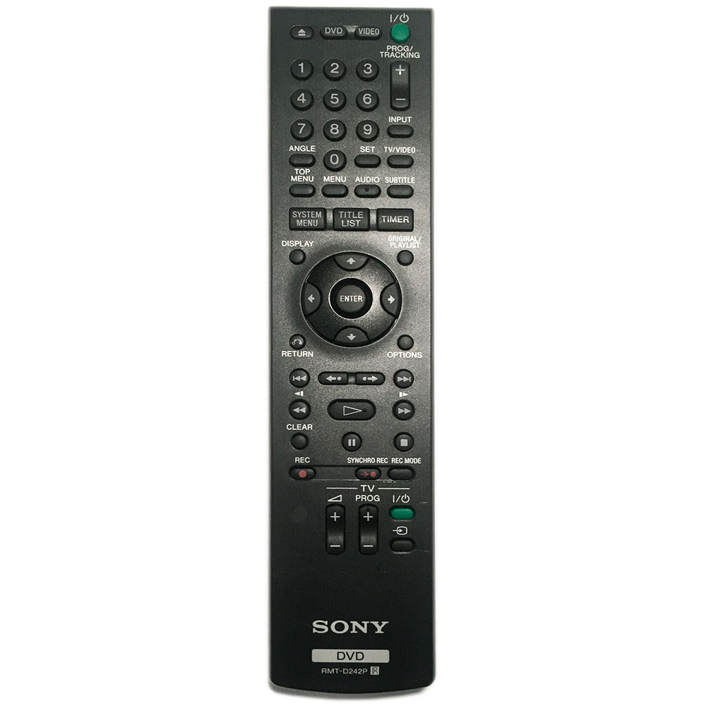 Пульт для Sony RMT-D242P (фото пульта) Пульт для Sony RMT-D242P (фото пульта)