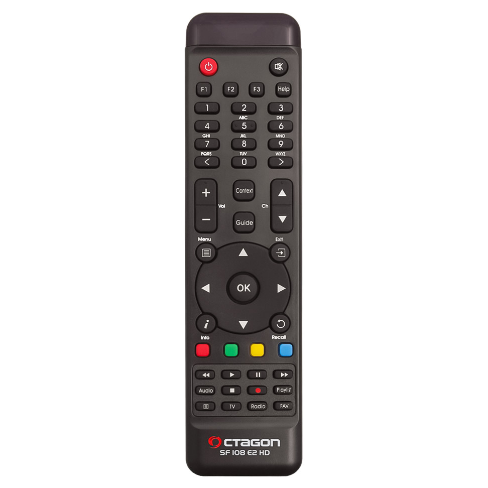 Оригинальный пульт для Octagon SF 108 E2 HD, SF 128, SF 138, SF 4008 Оригинальный пульт для Octagon SF 108 E2 HD, SF 128, SF 138, SF 4008